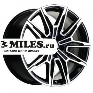 Диск 8.5x19 5x112 ET30 D66.6 Khomen Wheels KHW1904 (A4/5/6/7 Q3-Q8) Black-FP