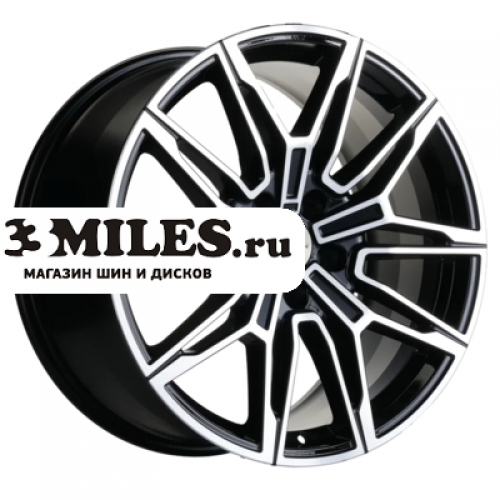 Диск 8.5x19 5x112 ET30 D66.6 Khomen Wheels KHW1904 (A4/5/6/7 Q3-Q8) Black-FP