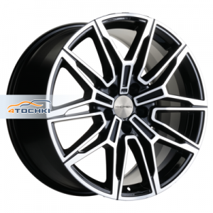 Диск 8.5x19 5x114.3 ET30 D60.1 Khomen Wheels KHW1904 (RX/NX) Black-FP