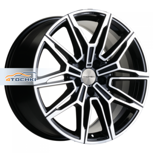 Диск 8.5x19 5x114.3 ET30 D60.1 Khomen Wheels KHW1904 (RX/NX) Black-FP