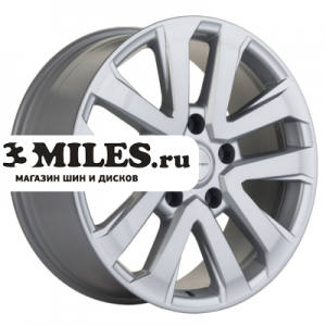 Диск 8.5x20 5x150 ET45 D110.1 Khomen Wheels KHW2003 (LC200/LC100) Brilliant Silver