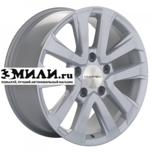 Диск 8.5x20 5x150 ET60 D110.1 Khomen Wheels KHW1203 (LX570/LC100) F-Silver
