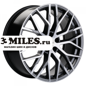 Диск 8.5x20 5x112 ET27 D66.6 Khomen Wheels KHW2005 (3 Series new) Gray-FP