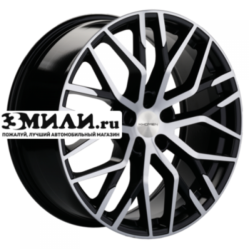 Диск 8.5x20 5x112 ET30 D66.5 Khomen Wheels KHW2005 (A7) Black-FP