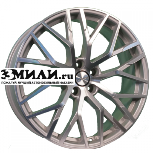 Диск 8.5x20 5x112 ET30 D66.5 Khomen Wheels KHW2005 (A7) Brilliant Silver-FP