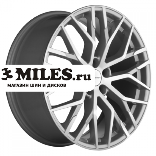 Диск 8.5x20 5x112 ET48 D66.6 Khomen Wheels KHW2005 (Mers R) Brilliant Silver-FP