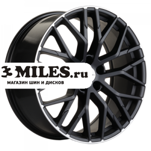 Диск 8.5x20 5x114.3 ET30 D60.1 Khomen Wheels KHW2005 (RX) Black matt MR