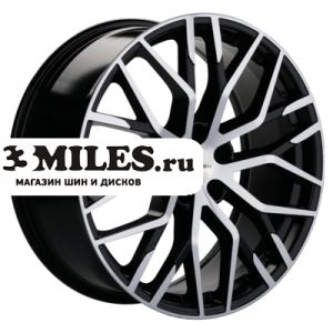 Диск 8.5x20 5x114.3 ET35 D67.1 Khomen Wheels KHW2005 (СX-7/SantaFe) Black-FP