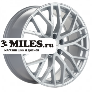 Диск 8.5x20 5x114.3 ET35 D67.1 Khomen Wheels KHW2005 (СX-7/SantaFe) Silver-FP