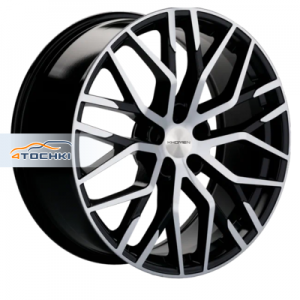 Диск 8.5x20 5x108 ET46 D63.4 Khomen Wheels KHW2005 (Tugella) Black-FP