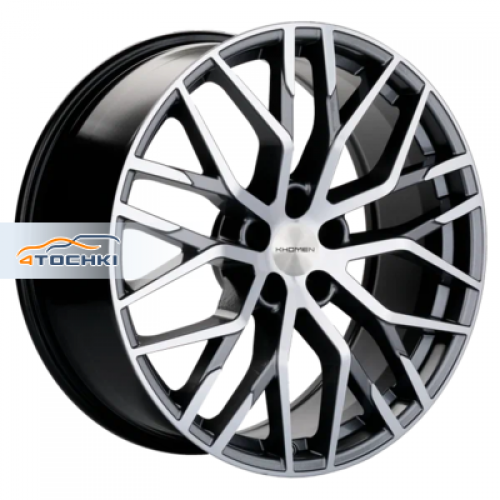 Диск 8.5x20 5x108 ET46 D63.4 Khomen Wheels KHW2005 (Tugella) Gray-FP