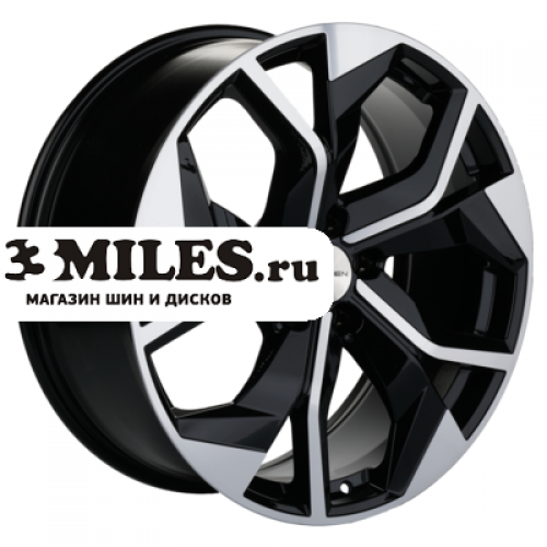 Диск 8.5x20 5x112 ET40 D66.6 Khomen Wheels KHW2006 (3 Series new) Black-FP