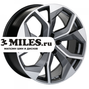 Диск 8.5x20 5x112 ET37 D66.5 Khomen Wheels KHW2006 (A6 ALRD) Gray-FP