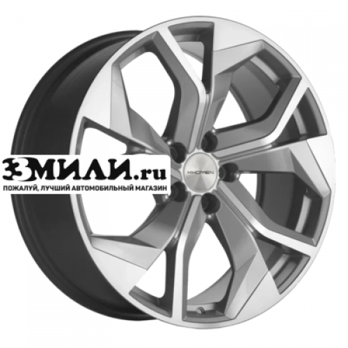 Диск 8.5x20 5x112 ET20 D66.5 Khomen Wheels KHW2006 (Q8) Brilliant Silver-FP