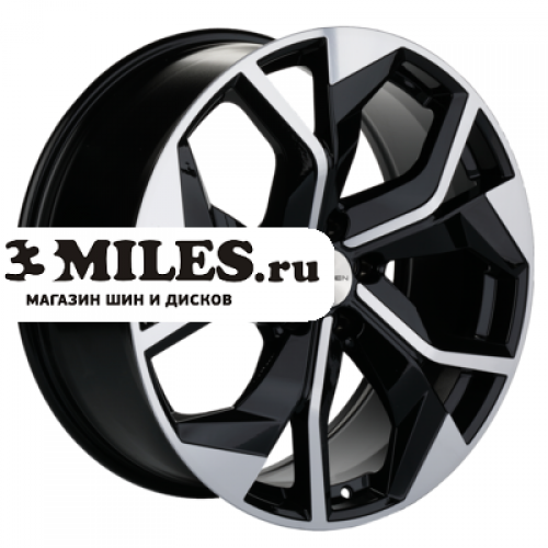 Диск 8.5x20 5x114.3 ET30 D60.1 Khomen Wheels KHW2006 (RX) Black-FP