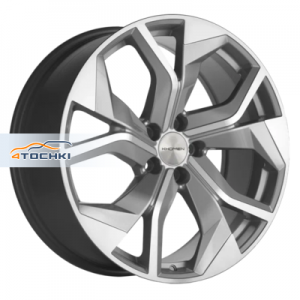 Диск 8.5x20 5x114.3 ET30 D60.1 Khomen Wheels KHW2006 (RX) Silver-FP