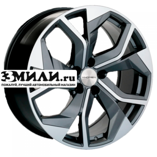 Диск 8.5x20 5x112 ET33 D66.6 Khomen Wheels KHW2006 (Touareg) Gray-FP
