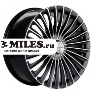 Диск 8.5x20 5x112 ET38 D66.6 Khomen Wheels KHW2008 (Turbo II S-class) Gray-FP Matt