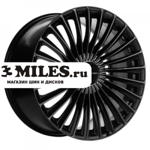 Диск 9.5x20 5x112 ET38 D66.6 Khomen Wheels KHW2008 (Turbo II S-class) Black