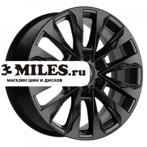 Диск 8x20 6x139.7 ET60 D95.1 Khomen Wheels KHW2010 (LC 300) Black semi-matt