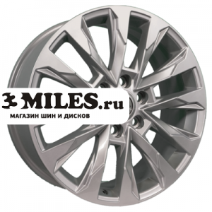 Диск 8x20 6x139.7 ET60 D95.1 Khomen Wheels KHW2010 (LC 300) Brilliant Silver