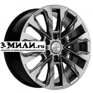 Диск 8x20 6x139.7 ET60 D95.1 Khomen Wheels KHW2010 (LC 300) Dark Chrome