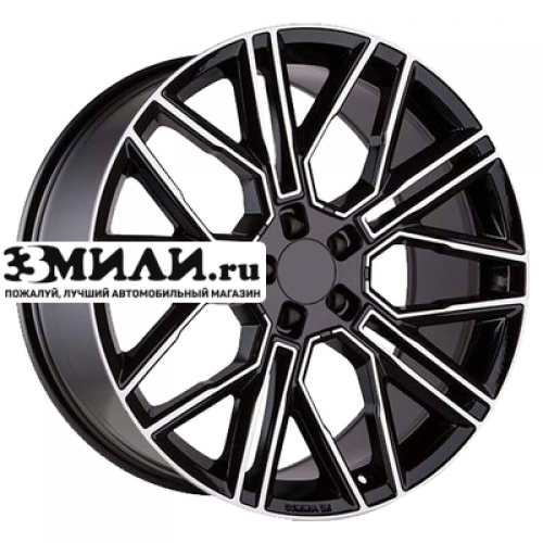 Диск 9.5x21 5x112 ET37 D66.6 Khomen Wheels KHW2101 (GLE/GLS) Black-FP