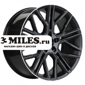 Диск 9.5x21 5x112 ET37 D66.6 Khomen Wheels KHW2101 (Front) Black matt MR