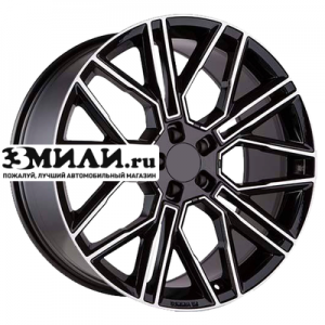 Диск 9.5x21 5x112 ET31 D66.6 Khomen Wheels KHW2101 (Q7/Touareg) Black-FP