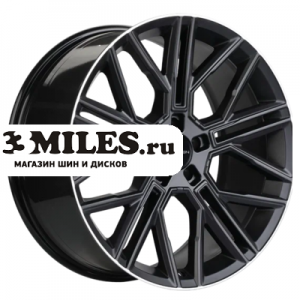 Диск 9.5x21 5x112 ET31 D66.6 Khomen Wheels KHW2101 (Q7/Touareg) Black matt MR