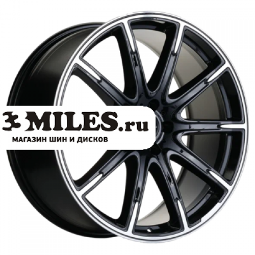 Диск 9.5x21 5x114.3 ET40 D64.1 Khomen Wheels KHW2102 Black-FP