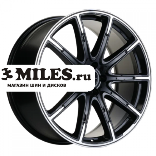 Диск 10.5x21 5x130 ET35 D84.1 Khomen Wheels KHW2102 (G class) Black-FP
