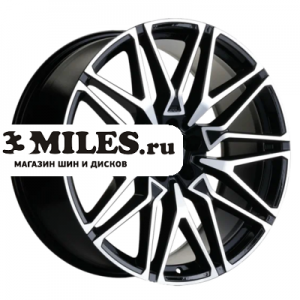 Диск 10.5x21 5x112 ET43 D66.6 Khomen Wheels KHW2103 (X5/X6/X7 тюн.) Black-FP