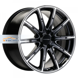 Диск 8.5x19 5x112 ET46 D66.6 Khomen Wheels ORG1903 (MB A/C/E/S Class) Black-FP
