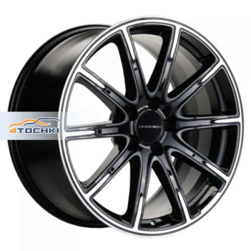 Диск 8.5x19 5x112 ET46 D66.6 Khomen Wheels ORG1903 (MB A/C/E/S Class) Black-FP
