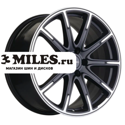 Диск 8.5x19 5x112 ET46 D66.6 Khomen Wheels ORG1903 (MB A/C/E/S Class) Black matt-FP