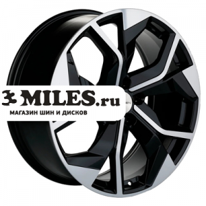 Диск 8.5x20 5x112 ET20 D66.5 Khomen Wheels KHW2006 (Q8) Black-FP