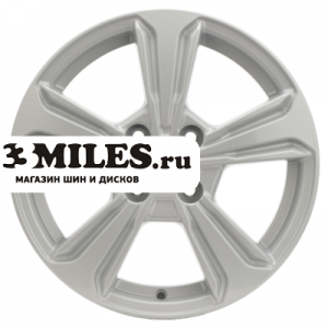 Диск 6x15 4x100 ET45 D54.1 Khomen Wheels KHW1502 (Solano) F-Silver