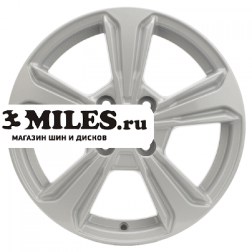 Диск 6x15 4x100 ET45 D54.1 Khomen Wheels KHW1502 (Solano) F-Silver