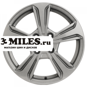Диск 6x15 4x100 ET45 D54.1 Khomen Wheels KHW1502 (Solano) G-Silver