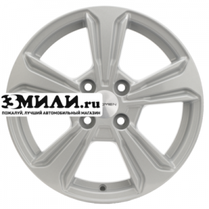 Диск 6x15 4x100 ET50 D60.1 Khomen Wheels KHW1502 (Vesta/Almera) F-Silver