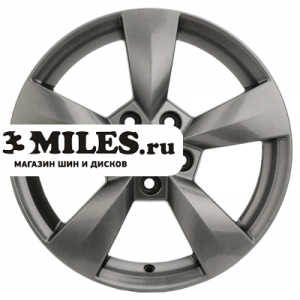Диск 6x15 5x100 ET38 D57.1 Khomen Wheels KHW1504 (Rapid) G-Silver