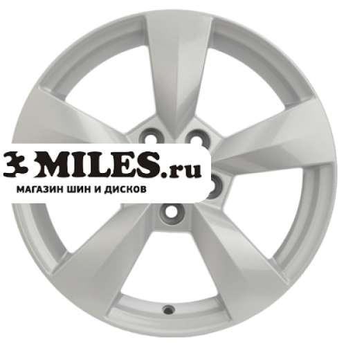 Диск 6x15 5x100 ET43 D57.1 Khomen Wheels KHW1504 (Fabia) F-Silver