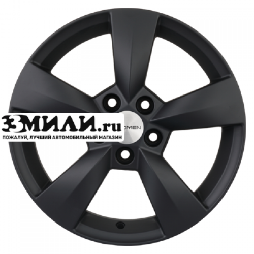 Диск 6x15 5x100 ET40 D57.1 Khomen Wheels KHW1504 (Polo) Black matt