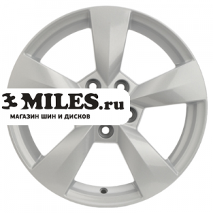 Диск 6x15 5x100 ET40 D57.1 Khomen Wheels KHW1504 (Polo) F-Silver