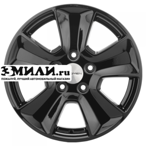 Диск 6.5x16 5x114.3 ET50 D66.1 Khomen Wheels KHW1601 (Duster) Black