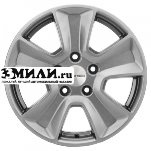 Диск 6.5x16 5x114.3 ET50 D67.1 Khomen Wheels KHW1601 (Ceed) G-Silver