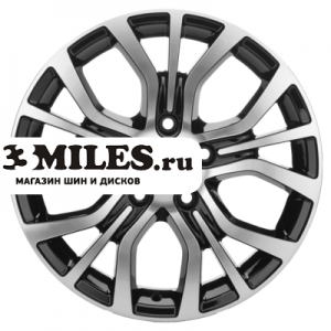 Диск 6.5x16 5x114.3 ET40 D66.1 Khomen Wheels KHW1608 (Qashqai) Black-FP