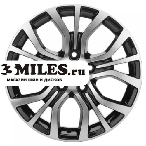 Диск 6.5x16 5x114.3 ET40 D66.1 Khomen Wheels KHW1608 (Qashqai) Black-FP