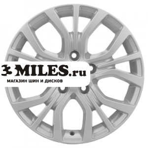 Диск 6.5x16 5x114.3 ET40 D66.1 Khomen Wheels KHW1608 (Qashqai) F-Silver